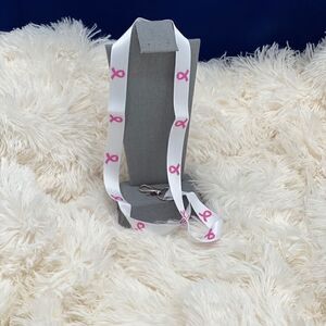 Breast cancer lanyard  